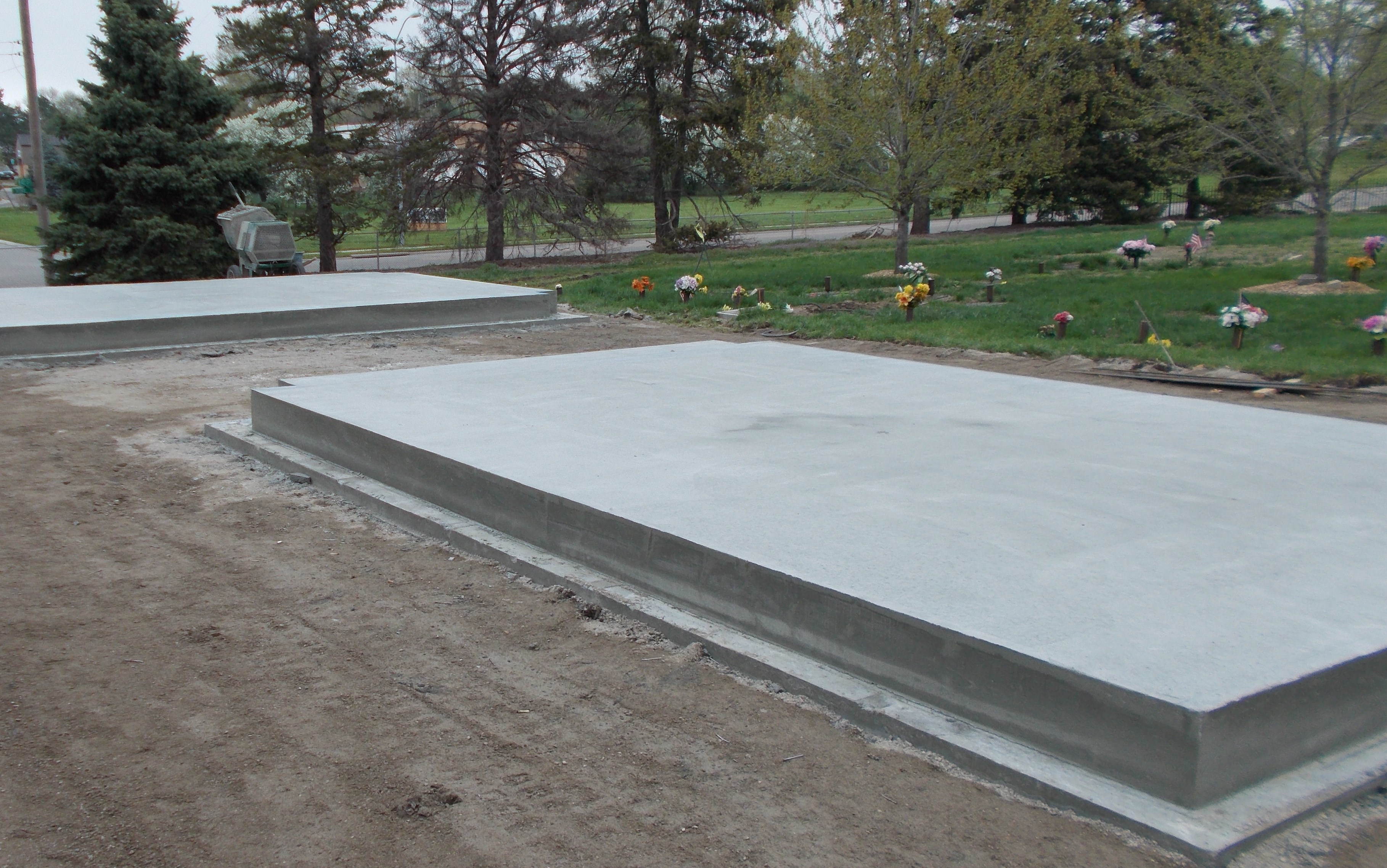 Updates on Mausoleum construction - Wyuka Funeral Home & Cemetery